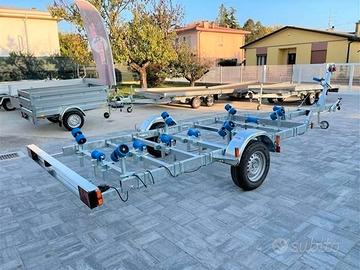 rimorchio auto trasporto barca o gommoni 1300Kg