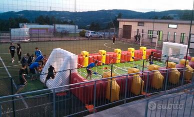 Noleggio Calcio Balilla Umano Gonfiabile