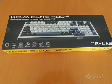 Tastiera Magnetica G-Lab KEYZ ELITE 400 HE BW