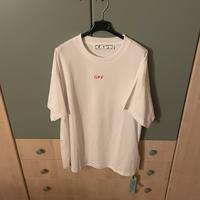T-Shirt OFF Bianca Oversize