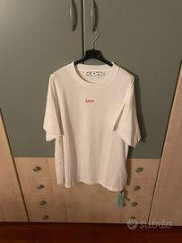 T-Shirt OFF Bianca Oversize