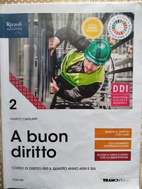 Libro scolastico "A buon diritto 2"