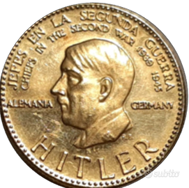 moneta d'oro Jefes en la secunda guerra