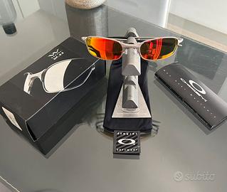 Oakley Square Wire 2.0 - Silver/Fire Iridium