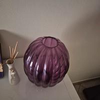 Vaso vetro viola