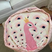 sacco porta giochi soft pavone Play e Go Donkind