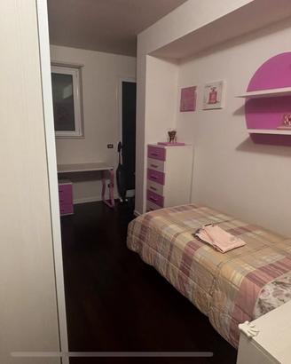 Cameretta rosa/larice completa
