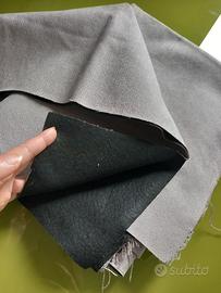 Scampolo tessuto tappezzeria beige/tortora 110x145