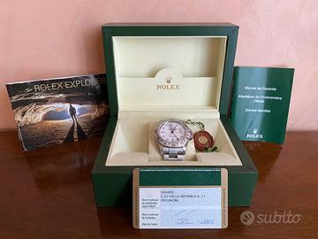 Rolex 16570 RRR polar scatola e garanzia italiana