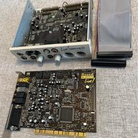 Scheda PCI Creative Sound Blaster Live! + PANNELLO