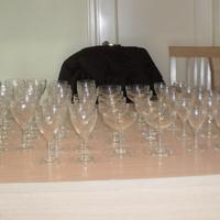 Bicchieri in cristallo set da 6 - anni 50