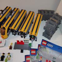 Lego treno 60197 + 2 carrozze supplementari