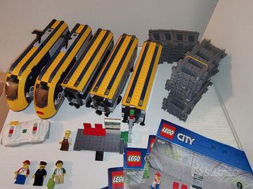 Lego treno 60197 + 2 carrozze supplementari