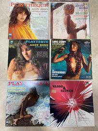 Blocco vinili andy bono hawaiian guitar più altri