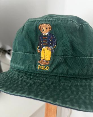 Cappello Polo Ralph Lauren Bear originale verde