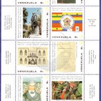 VENEZUELA 1985-1988 lotto 5 Foglietti francobolli