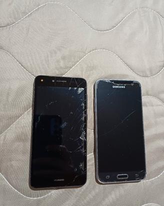 Huawei Y6 II + Samsung Galaxy J3 per ricambi