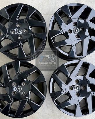 Cerchi 17 neri original Opel Crossland Mokka