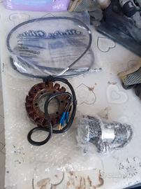 statore fili gas e frizione e stemma Shadow 