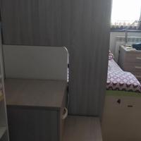 Struttura letto a soppalco salvaspazio