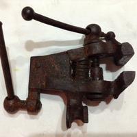 Morsa parallela da banco antica