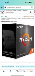 RYZEN 9 5900X NUOVA ANCORA SIGILLATA