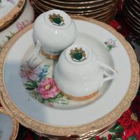 Servizio piatti porcellana tedesca 12 posti