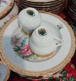 Servizio piatti porcellana tedesca 12 posti