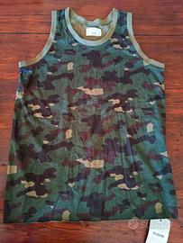 Canottiera Militare ragazzo Tezenis nuova 