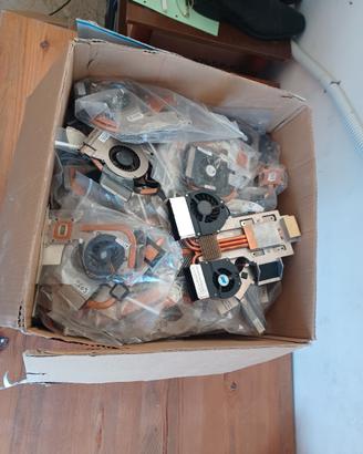 lotto dissipatori rame vintage pc - sony - acer 