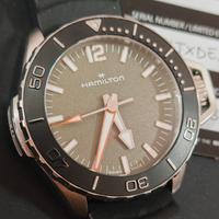 Hamilton Khaki Navy Frogman Auto H77455360 New