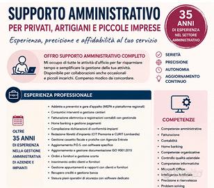 Impiegata amministrativa e contabile