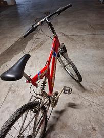 bici Imperial Full Suspension, forcella SW 400,