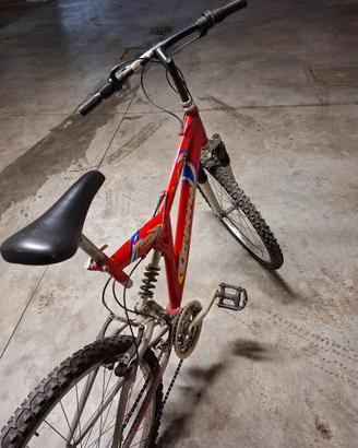 bici Imperial Full Suspension, forcella SW 400,