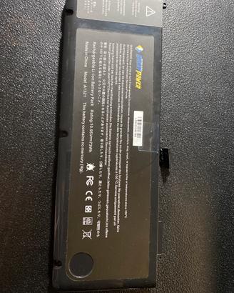 Batteria 6600mah apple macbook pro 15 a1321