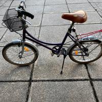 Bicicletta ruota 20 pollici tunuta bene