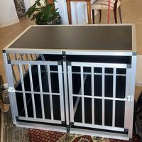 Trasportino: box in alluminio con porta doppia big