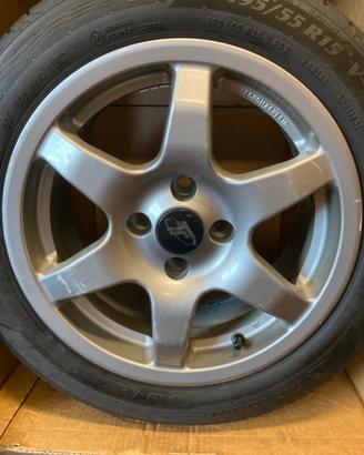 4 Cerchi in Lega 15 pollici 15"  7Jx15H2 Mazda