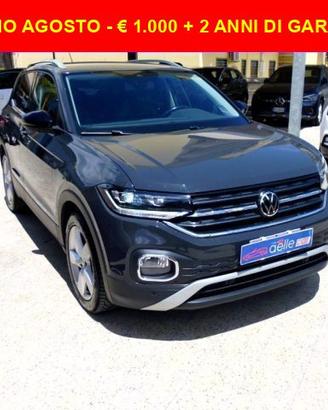 VOLKSWAGEN T-Cross 1.0 TSI 110 CV DSG Style
