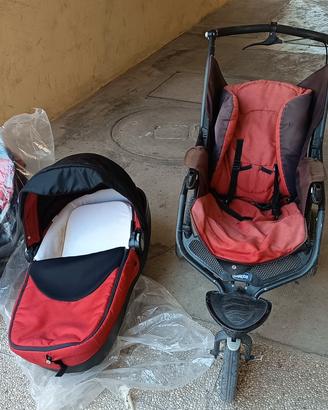 trio seggiolino affacciatoio  dondolo 