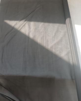 organza seta colore nero 100%seta