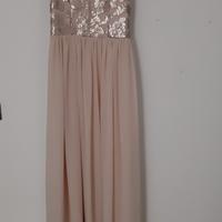 Abito lungo Nuna Lie in chiffon TG. M italiana