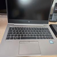 💻 HP elitebook 830 g5 13,3" i7 8550u 16/512 gb