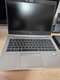 💻 HP elitebook 830 g5 13,3" i7 8550u 16/512 gb