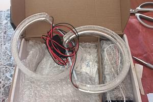 kit led angel-eye con indicatore 