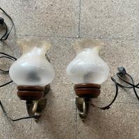 Coppia di lampade antiche