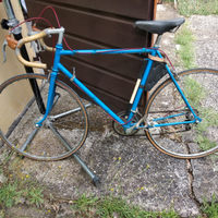 Bici corsa epoca freni e cambio d'epoca