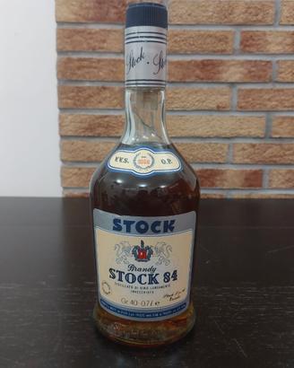 Brandy Stock 84 vintage anni 70 Sigillato 70cl