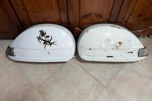 scocche cofani bauletti vespa px 