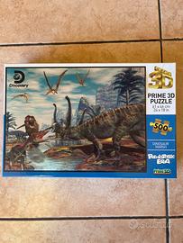 PUZZLE 3D DINOSAURI